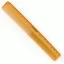 Гребінець для стрижки INGRID Y5 EXOTIC COLOR LINE з лінійкою планка довгий помаранчевий 21 см