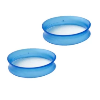 Кольца комплект SWAY пластиковые синие 2 шт. на www.solingercity.com
