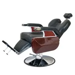 Фото Кресло парикмахерское HAIRMASTER Hairdresser Styling Chair BARBER-SHOP Черный слон - 2