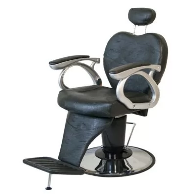 Фотографії Крісло перукарське HAIRMASTER Hairdresser Styling Chair LOT BARBERSHOP Чорний слон
