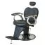 Крісло перукарське HAIRMASTER Hairdresser Styling Chair LOT BARBERSHOP Чорний слон