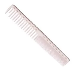 Фото Гребінець для стрижки Y.S. Park Comb з округленими зубчиками 185 мм, Білий - 1