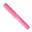 Гребінець для стрижки Y.S. Park Comb 215 мм, Рожевий