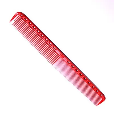 Гребінець для стрижки Y.S. Park Comb 215 мм, Червоний на www.solingercity.com