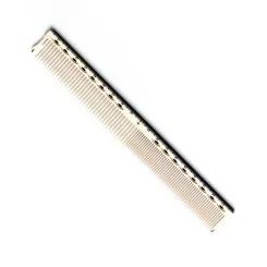 Фото Гребінець для стрижки Y.S. Park Comb з лінійкою 200 мм, Білий - 1