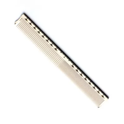 Гребінець для стрижки Y.S. Park Comb з лінійкою 200 мм, Білий на www.solingercity.com