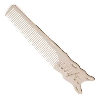Гребінець для стрижки Y.S. Park Comb Barbering з ручкою 205 мм, Білий на www.solingercity.com