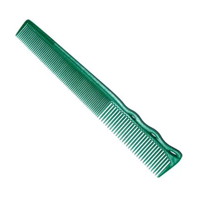 Гребінець для стрижки Y.S. Park Comb Barbering 167 мм, Зелений на www.solingercity.com