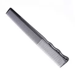 Фото Гребінець для стрижки Y.S. Park Comb Barbering 167 мм, Карбоновий - 1
