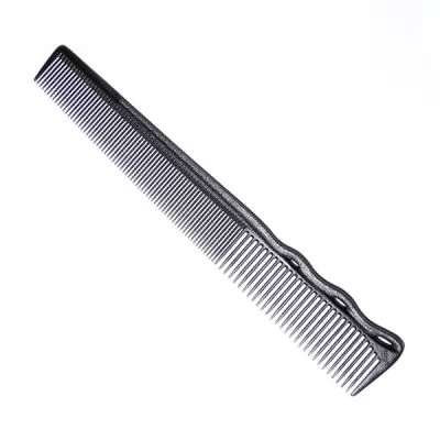 Гребінець для стрижки Y.S. Park Comb Barbering 167 мм, Карбоновий на www.solingercity.com