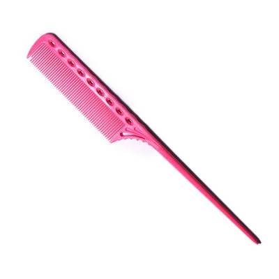 Гребінець для волосся Y.S. Park Comb GP з пластиковим хвостиком 218 мм, Рожевий на www.solingercity.com