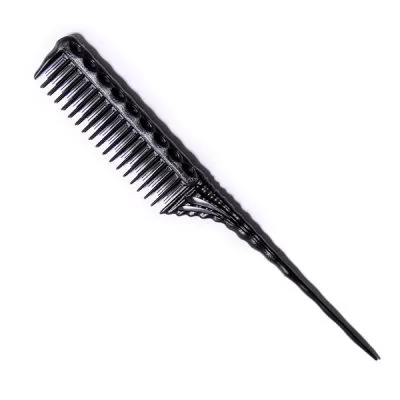 Гребінець для волосся Y.S. Park Comb з пластиковим хвостиком для начісування 218 мм, Чорний на www.solingercity.com