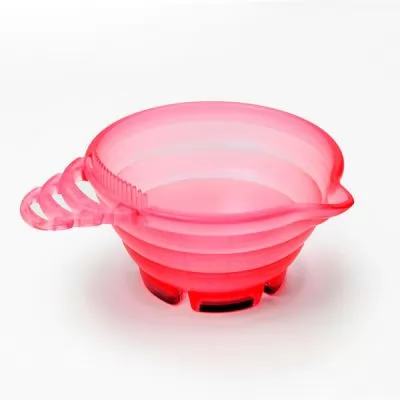 Сервісне обслуговування Мисочка для фарбування Y.S. Park Tint Bowl з поділками, Рожевий