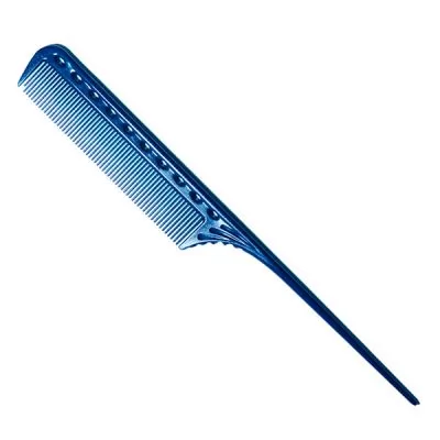 Гребінець для волосся Y.S. Park Comb GP з пластиковим хвостиком 216 мм, Синій на www.solingercity.com
