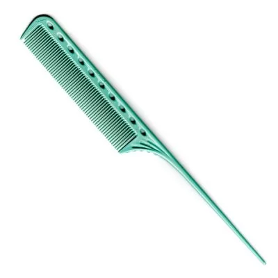 Гребінець для волосся Y.S. Park Comb GP з пластиковим хвостиком 216 мм, Ментоловий на www.solingercity.com