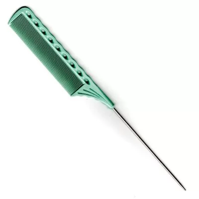 Гребінець для волосся Y.S. Park Comb GP з металевим хвостиком 225 мм, Ментоловий на www.solingercity.com