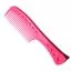 Гребінець Y.S. Park Comb Shampoo and Tint з ручкою і опорою L=225 мм, Рожевий
