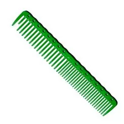Фото Гребінець для стрижки Y.S. Park Comb з округленими зубчиками 185 мм, Зелений - 1