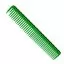 Гребінець для стрижки Y.S. Park Comb з округленими зубчиками 185 мм, Зелений