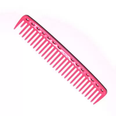 Расческа для стрижки Y.S. Park Comb со скругленными зубцами 200 мм, Розовый на www.solingercity.com