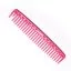 Расческа для стрижки Y.S. Park Comb со скругленными зубцами 200 мм, Розовый