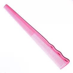 Фото Гребінець для стрижки Y.S. Park Comb Barbering 187 мм, Рожевий - 1