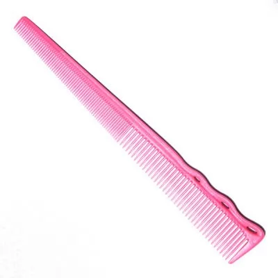 Гребінець для стрижки Y.S. Park Comb Barbering 187 мм, Рожевий на www.solingercity.com