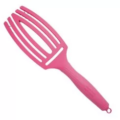 Фото Щетка для укладки OLIVIA GARDEN Finger Brush Combo Medium Blush Hot Pink - 4