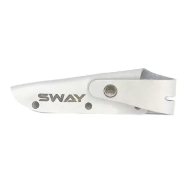 Сервісне обслуговування Чохол для ножиць SWAY Case шкіра на кнопці для 1 ножиць бежевий