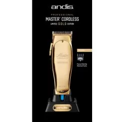 Фото Машинка для стрижки ANDIS MLC Master Cordless Limited Gold Edition - 5