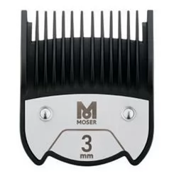 Фото Насадка для машинки MOSER Comb Magnetic Chrome 2 Style Blending edition 3 мм - 1