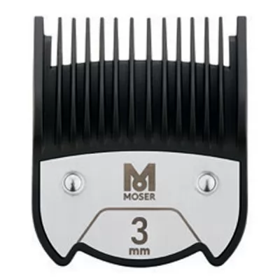 Фотографії Насадка для машинки MOSER Comb Magnetic Chrome 2 Style Blending edition 3 мм