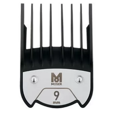 Сервісне обслуговування Насадка для машинки MOSER Comb Magnetic Chrome 2 Style Blending edition 9 мм