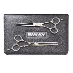 Фото SWAY набор ножниц прямые и филоровочные в чехле INFINITE 108. Длина 6.00" - 1