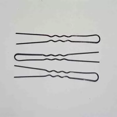 Шпильки для волос ORIOL Hair Stick Pin Wave черные 5 см 20 шт. на www.solingercity.com