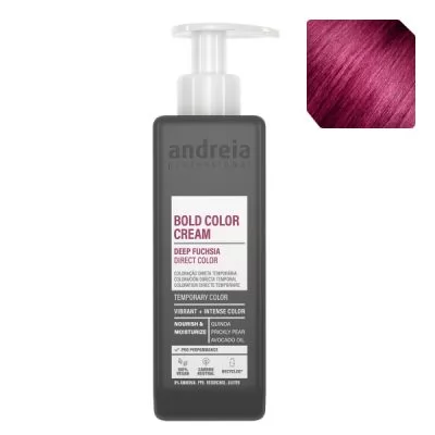 Фотографии ANDREIA Прямой пигмент крем DIRECT COLOR - Deep Fuchsia (глубокая фуксия),200 мл