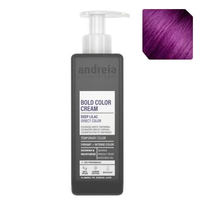 Фотографії ANDREIA Прямий пігмент крем DIRECT COLOR - Deep Lilac (глибокий бузок),200 мл