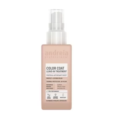 Сервисное обслуживание ANDREIA COLOR COAT LEAVE-IN-TREATMENT Несмываемая защита для окрашенных волос, 100 мл.