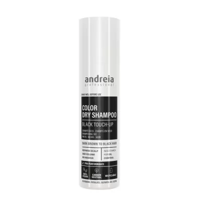 Фотографии ANDREIA COLOR DRY Сухой шампунь BLACK для волос - черный, 150 мл.