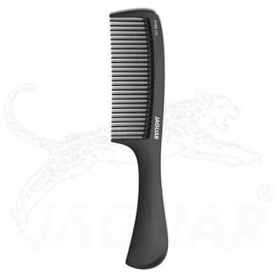 Характеристики товару Гребінець для стрижки JAGUAR A-LINE Handle Comb Black 220 mm