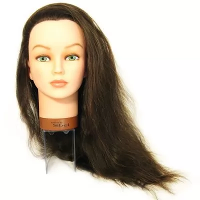 Отзывы к Учебная голова - манекен SIBEL Hairdressing Training Head JENNY 60 см