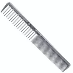 Фото Расческа для стрижки TRIUMPH Quality Comb Silver 190 mm - 1