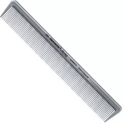 Фото Гребінець для стрижки TRIUMPH Quality Sparse Comb Silver 190 mm - 1