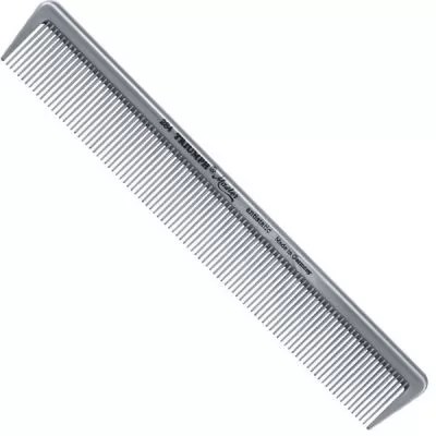 Характеристики товару Гребінець для стрижки TRIUMPH Quality Sparse Comb Silver 190 mm