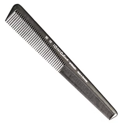 Расческа для стрижки TRIUMPH Master Ionic Combo Bevel Silver 180 mm на www.solingercity.com