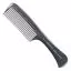 Гребінець для стрижки TRIUMPH Master Ionic Handle Comb Silver 220 mm