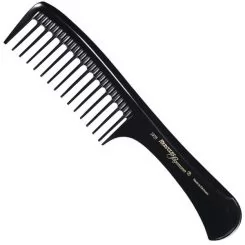 Фото Расческа - гребень HERCULES Handle Comb Rubber Black 225 mm - 1