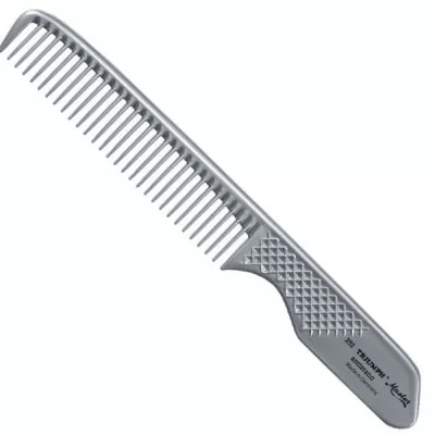 Расческа для стрижки TRIUMPH Flat Handle Сomb Silver 220 mm на www.solingercity.com